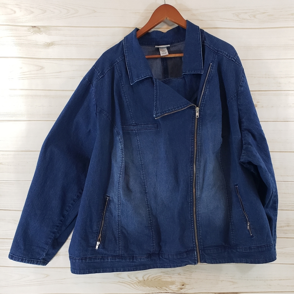 Catherines 4X Moto Jean Jacket